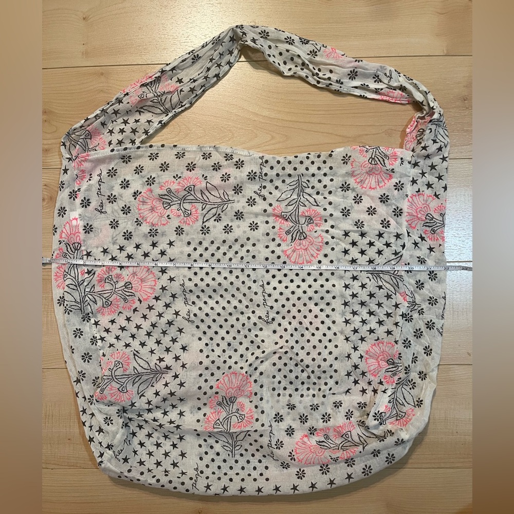 Free People Large Muslin Shopper Tote Bag